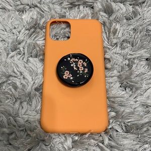iPhone 11 Pro Max Case with Mirror PopSocket